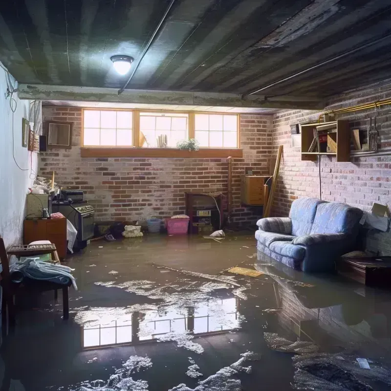 Flooded Basement Cleanup in North Seekonk, MA